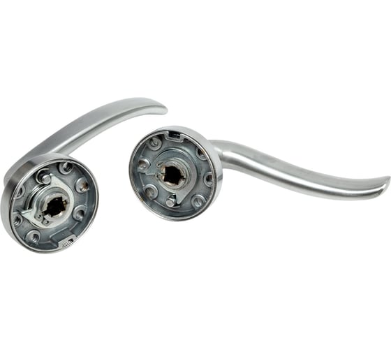 Ручка DOORLOCK DL Звездная линия Irida M033 SCB матированный хром A=35-55 мм 73506