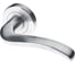 Ручка DOORLOCK DL Звездная линия Irida M033 SCB матированный хром A=35-55 мм 73506 1