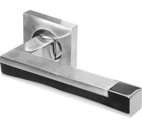 Ручка DOORLOCK DL Звездная линия Pulsar M206 SCB/OC матированный/полированный хром A=35-55 мм 73560