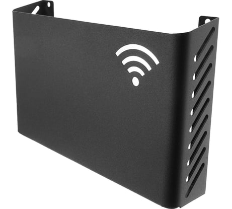 Держатель для хранения роутера EMBODIMENT настенный, черный EMB-ROU-WF-B