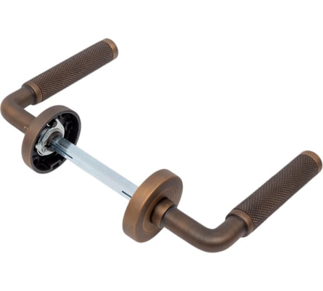 Ручка DOORLOCK DL Звездная линия Oxford M046 DTB matt матовая темная бронза A=35-55 мм 73521