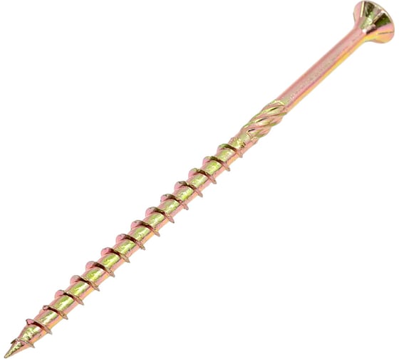 Конструкционный шуруп ЕВРОПАРТНЕР для дерева с фрезой потай ж/п Torx 30, 6.0х120 5шт T2 0006 3