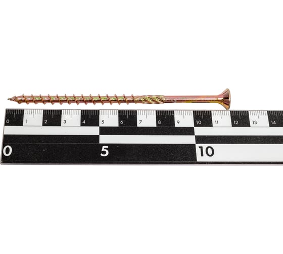 Конструкционный шуруп ЕВРОПАРТНЕР для дерева с фрезой потай ж/п Torx 30, 6.0х120 5шт T2 0006 3