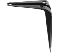 Кронштейн ТУНДРА 100x75x0.8 мм, черный 3763169