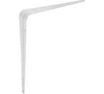 Кронштейн ТУНДРА 250x200x0.9 мм, металл, белый 857143