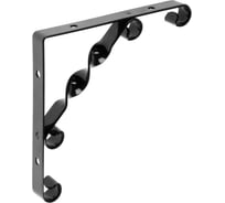 Кронштейн ТУНДРА LIGHT 150x150, металл, черный 4679275