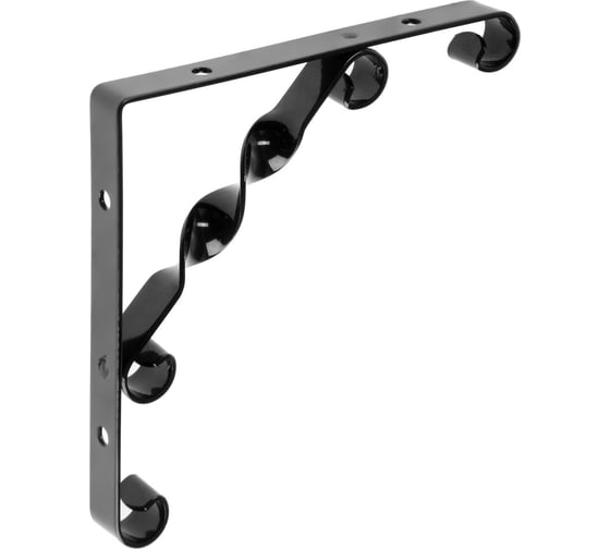 Кронштейн ТУНДРА LIGHT 150x150, металл, черный 4679275 1