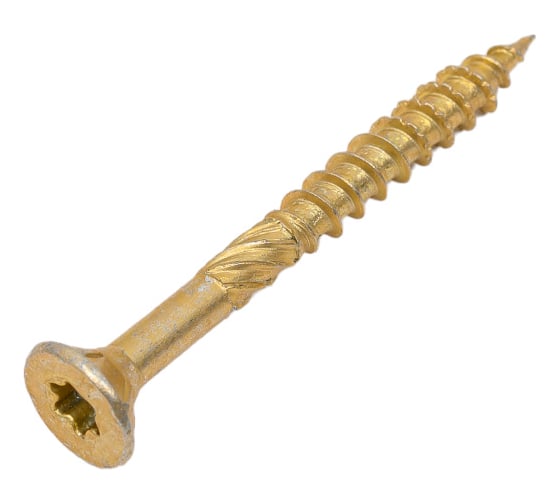 Конструкционный шуруп ЕВРОПАРТНЕР для дерева с фрезой потай ж/п Torx 30, 6.0х60 15шт T2 0058 7