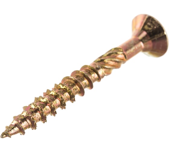 Конструкционный шуруп ЕВРОПАРТНЕР для дерева с фрезой потай ж/п Torx 30, 6.0х50 15шт T2 0057 7