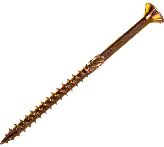 Конструкционный шуруп ЕВРОПАРТНЕР для дерева с фрезой потай ж/п Torx 30, 6.0х90 5шт T2 0061 7
