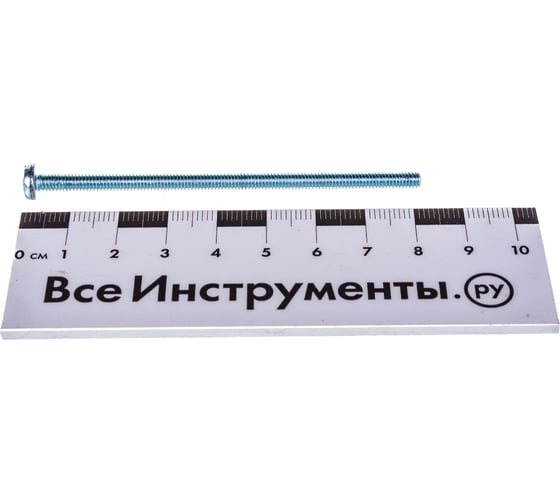 Винт КРЕП-КОМП полуцилиндрическая головка, цинк DIN7985 4х80 25шт вц480мф