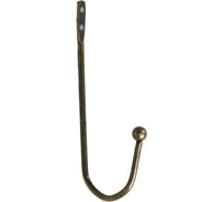 Мебельный крючок ТУНДРА VINTAGE 019, цвет бронза 4640385