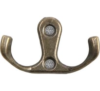 Мебельный крючок ТУНДРА VINTAGE 002, цвет бронза 2640826