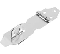 Накладка с проушиной для навесного замка ТУНДРА 75 мм, нержавеющая сталь 4686569