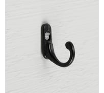 Крючок мебельный ТУНДРА VINTAGE 001, черный 3837076