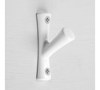 Мебельный крючок CAPPIO BRANCH, однорожковый, цвет белый 9617921