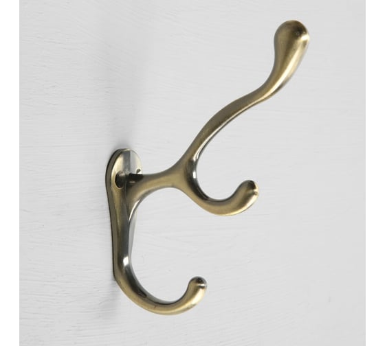 Мебельный крючок CAPPIO WAND, трехрожковый, бронза 9617951 1