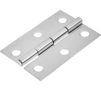 Петля ТУНДРА 44x29x1 мм, нержавеющая сталь 3836690