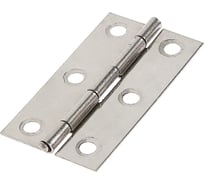 Петля ТУНДРА 54x30x1 мм, нержавеющая сталь 3836691