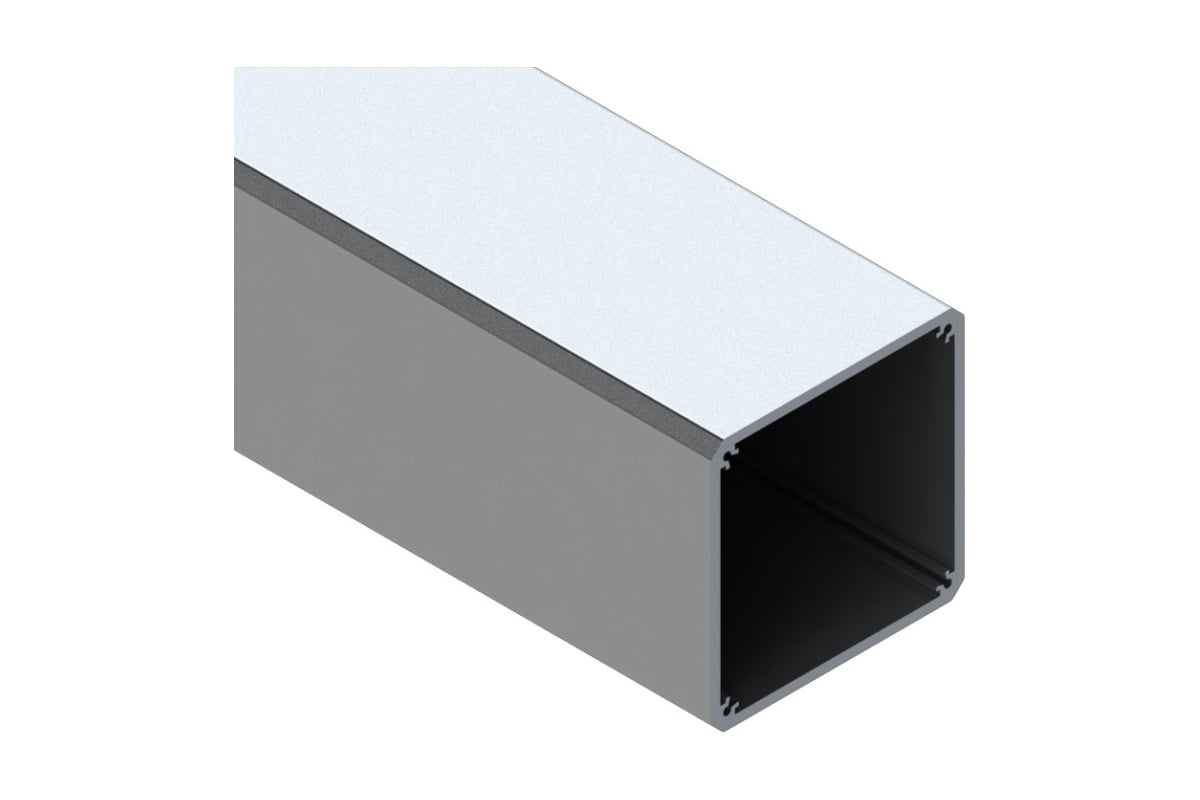 Квадратная алюминиевая труба КХЭМ 100x100x3,8x500 мм AL SQUARE 100 -500 ...