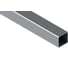 Квадратная алюминиевая труба КХЭМ 100x100x3,8x500 мм AL SQUARE 100 -500 1