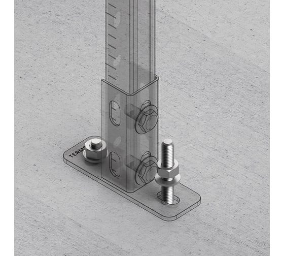 Клиновой анкер Termoclip MTA M8x75 428201