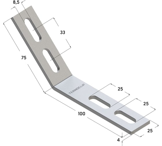 Уголок Termoclip 45 28 4F4 9121001