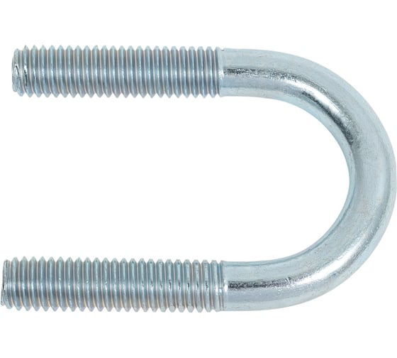 Болт оцинкованный U-образный Мир Хомутов 1 1/2'' М8, 10 шт. MX/1/63