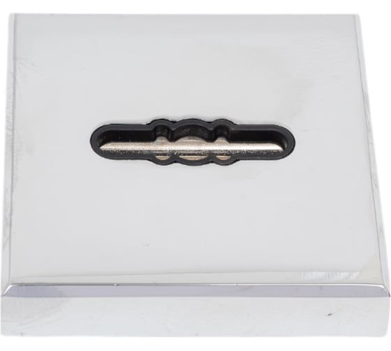 Ключевина сувальдная Doorlock dl es01/s/l/a cp полированный хром, квадратная розетка, автоматическая шторка, 1 шт. 73379