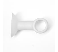 Дверной ограничитель на ручку LOCKLAND d=15 мм, h=50 мм, цвет белый 7116087