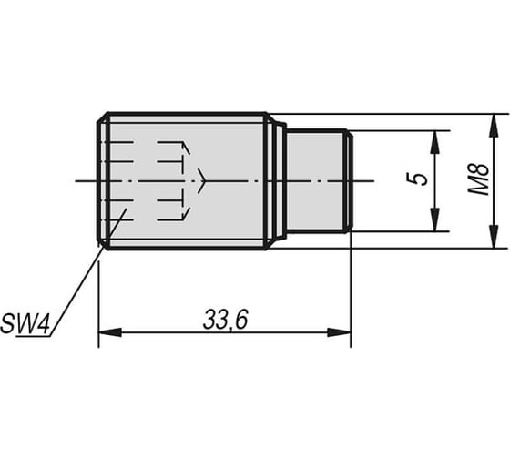 Винт установочный KIPP Арт. K0389.108X336