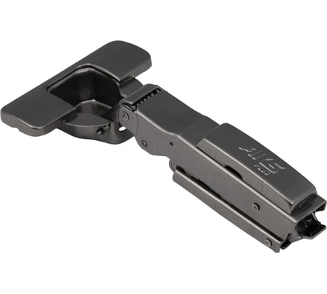 Петля AKS 3D BLACK гидравл. накладная 09, 45мм, узкая планка H-0, clip-on 80554