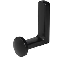 Мебельный крючок AKS KING, черный матовый 90276