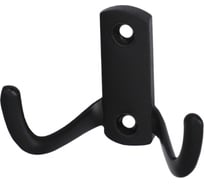 Мебельный крючок AKS WP13, черный 69606