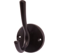 Мебельный крючок AKS HORN, черный 56840