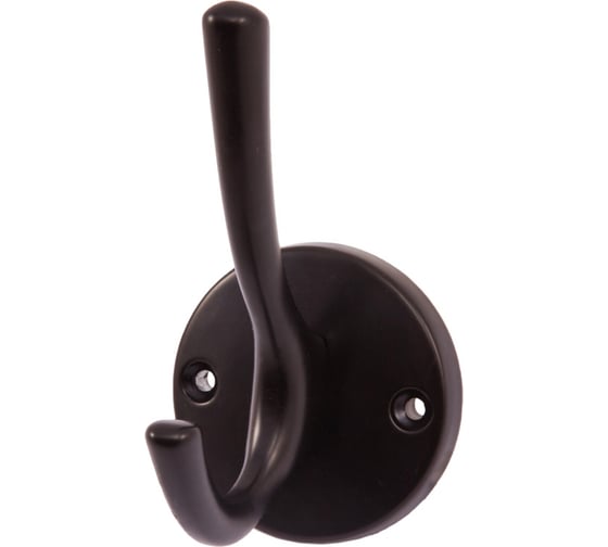 Мебельный крючок AKS HORN, черный 56840 1