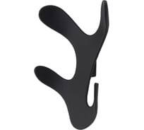 Мебельный крючок AKS KORAL черный матовый 64163