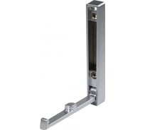 Мебельный крючок AKS STEP, матовый хром 90290