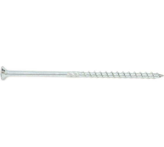 Конструкционный шуруп TULSTOR PT с потайной головкой; голубая оцинковка;TX30; 6,0 x 140 mm упак 100 шт B903027