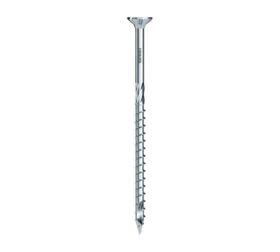 Конструкционный шуруп TULSTOR PT с потайной головкой; голубая оцинковка;TX30; 6,0 x 120 mm упак 100 шт B903025