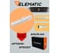 Универсальный потайной дюбель ELEMATIC пластиковый, PA6 E 14x75 мм, 20 шт. 8701007 3