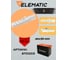 Универсальный потайной дюбель ELEMATIC пластиковый, PA6 E 6x30 мм, 100 шт. 8701003 3