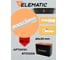 Универсальный потайной дюбель ELEMATIC пластиковый, PA6 E 5x25 мм, 200 шт. 8701002 3