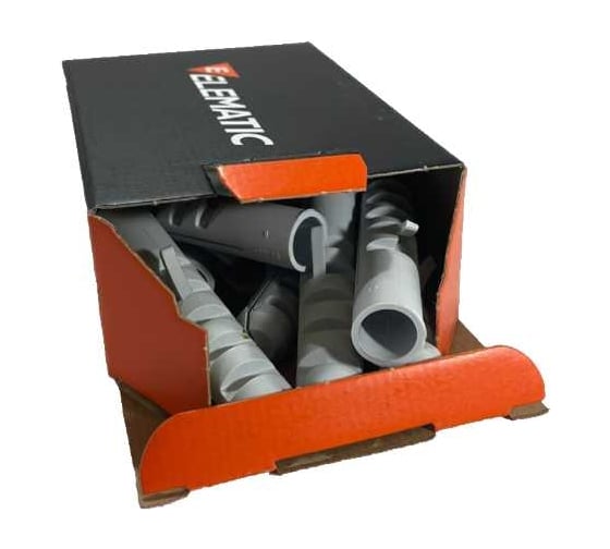Универсальный потайной дюбель ELEMATIC пластиковый, PA6 E 16x80 мм, 10 шт. 8701009