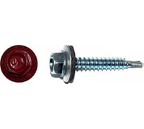 Кровельный саморез КРЕП-КОМП 5,5x25 RAL3003, красный рубин 3000шт ск55253003