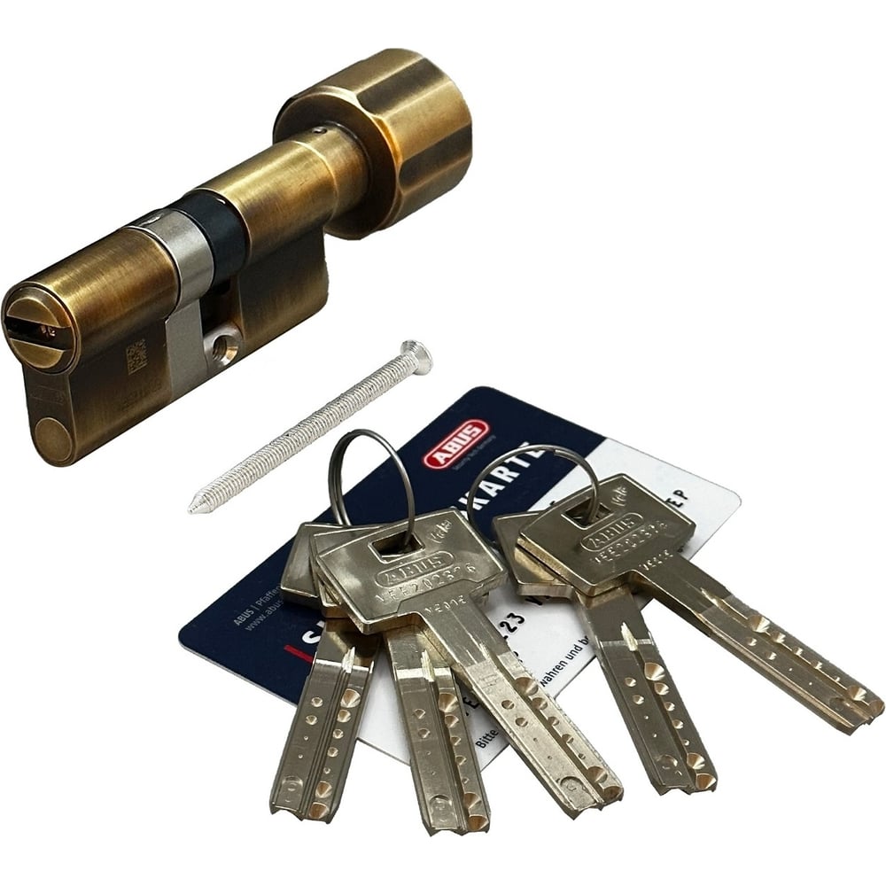 Механизм цилиндровый ABUS vela 2000 110(65x45в) ключ/вертушка mx abr (5 ...