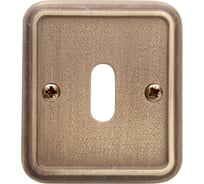 Накладка под сувальдный ключ VAL DE FIORI лат состар 2 шт INOB 72 YB