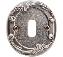 Накладка под сувальдный ключ VAL DE FIORI серебро ант 2 шт INOB 74 AI