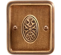 Завертка к ручкам VAL DE FIORI латунь состаренная 2 шт INBK 72 YB