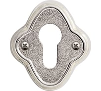 Накладка на цилиндр VAL DE FIORI хром бл с эмалью 2 шт INET 73 CP/W